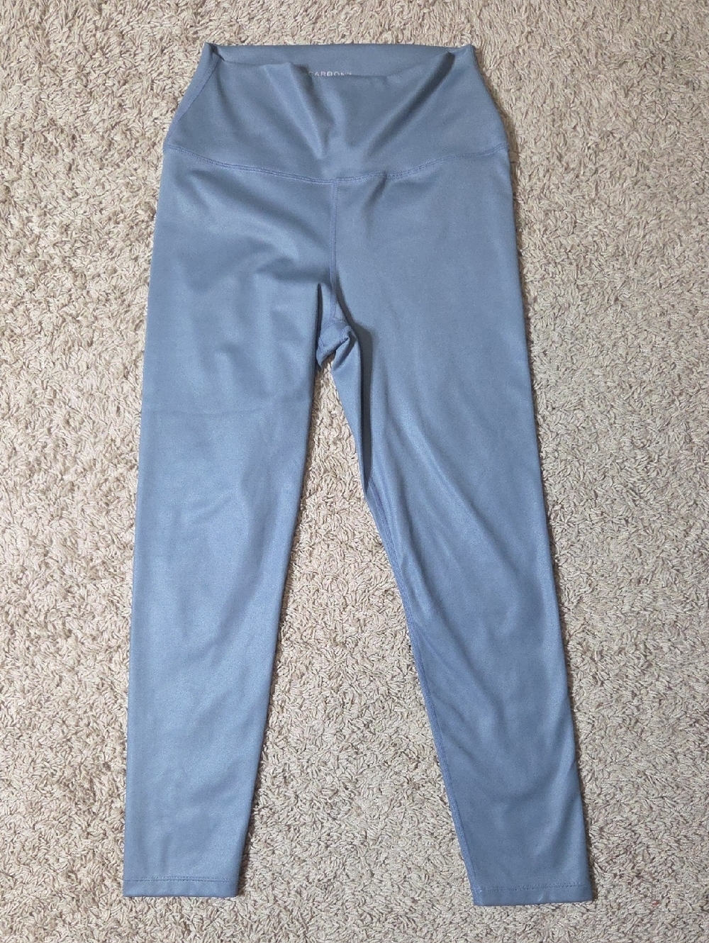 Carbon38 Slate Blue High-Waist Leggings, Like NEW, Sz Medium
